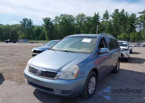 2012 Kia Sedona Lx из США, поврежденный, VIN KNDMG4C79C6446016